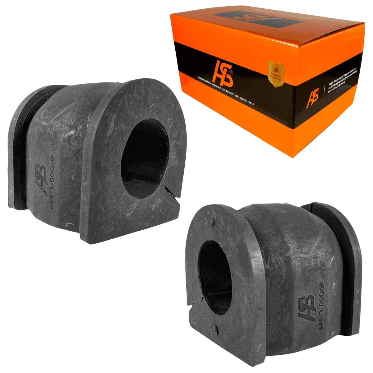 Kit 2 Bujes Barra Estabilizadora Delantera Renault Duster 2013-2025