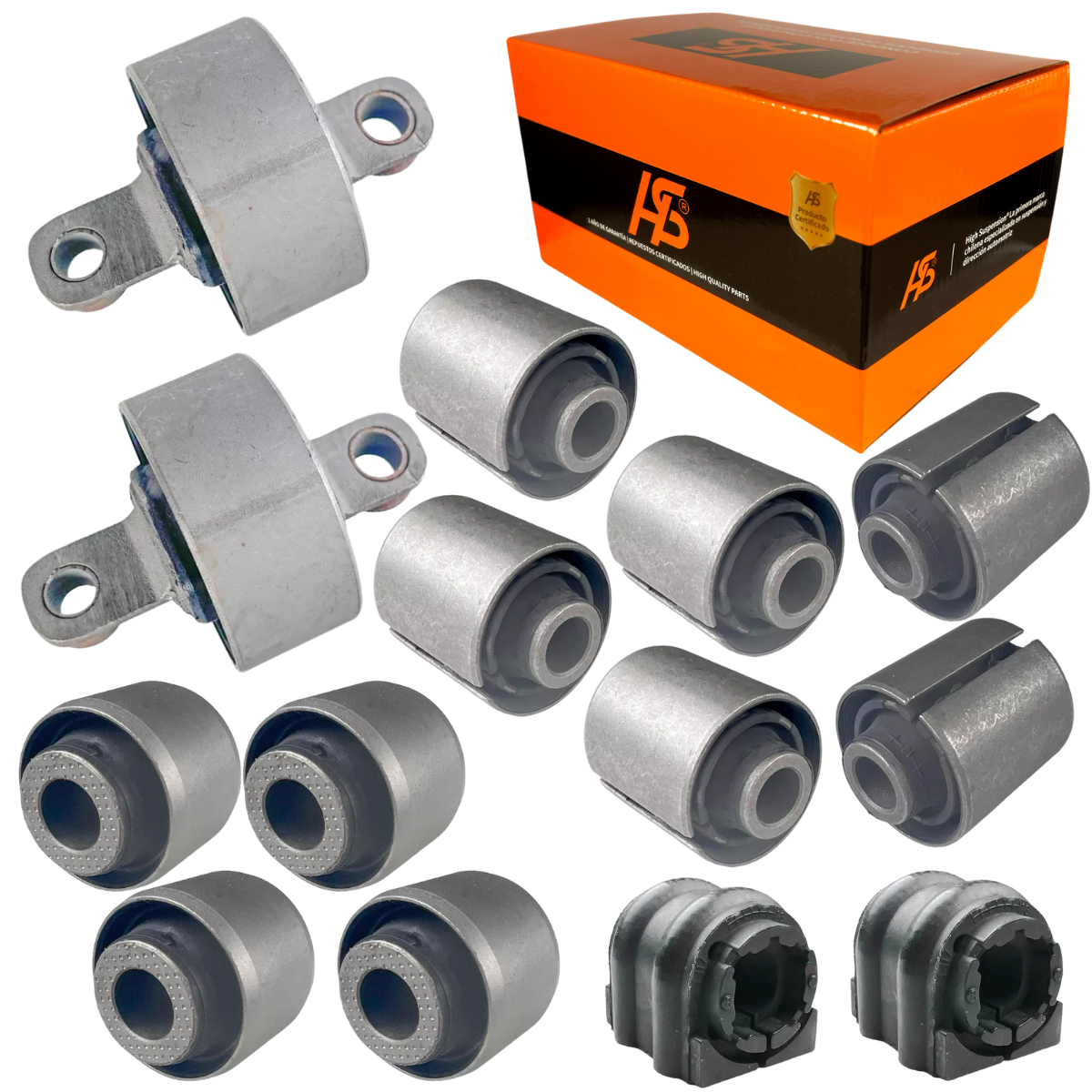 Kit 14 Bujes Tren Trasero Kia Sportage 4wd 2010-2015