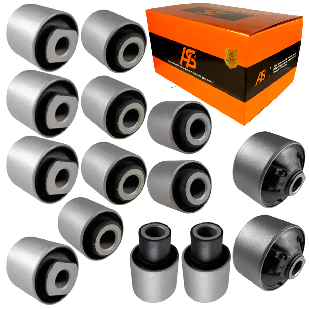 Kit 14 Bujes Tren Trasero Subaru Outback 1999-2009