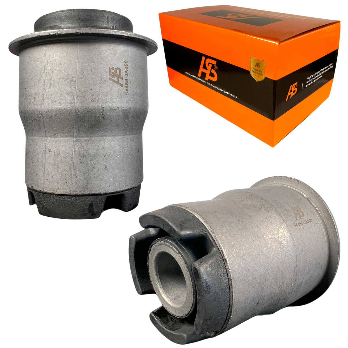 Kit 4 Bujes Cuna Delantero + Trasero Nissan Pathfinder R52 2013-2019