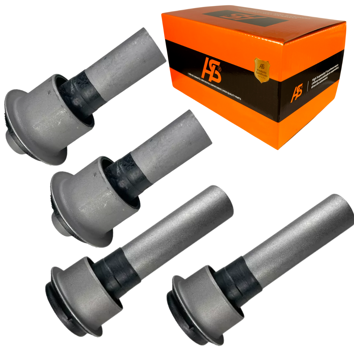 Kit 4 Bujes Cuna Delantero + Trasero Nissan Xtrail T31 T32