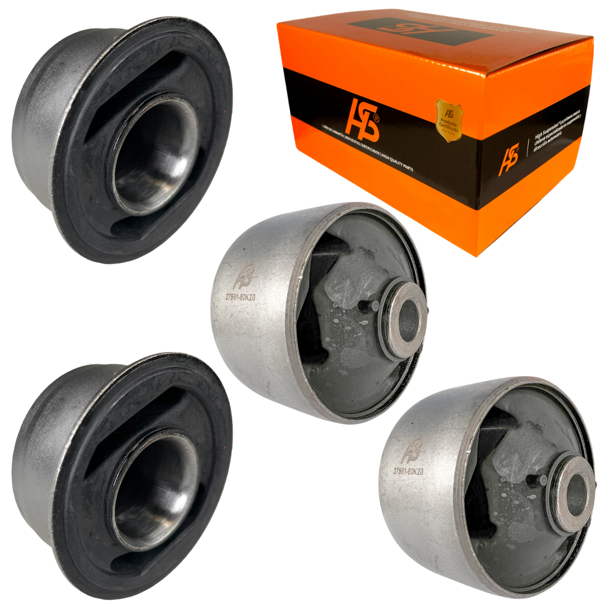 Kit 4 Bujes Diferencial Trasero Suzuki Grand Nomade 2008-2016