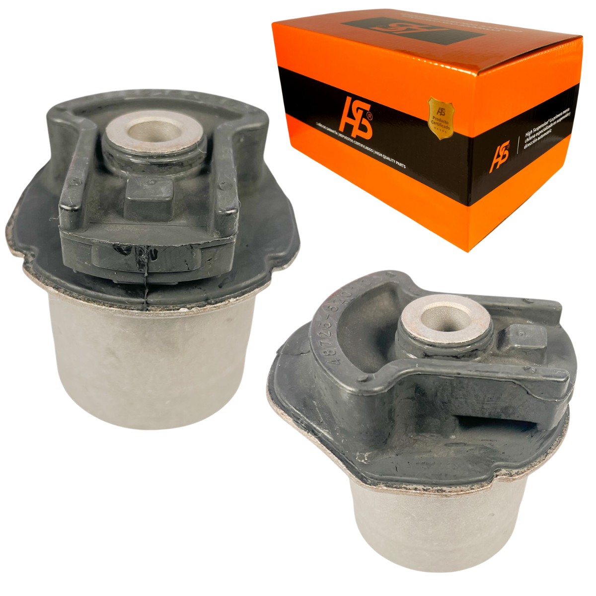 Kit 2 Bujes Puente Yugo Trasero Toyota Yaris 1999-2005