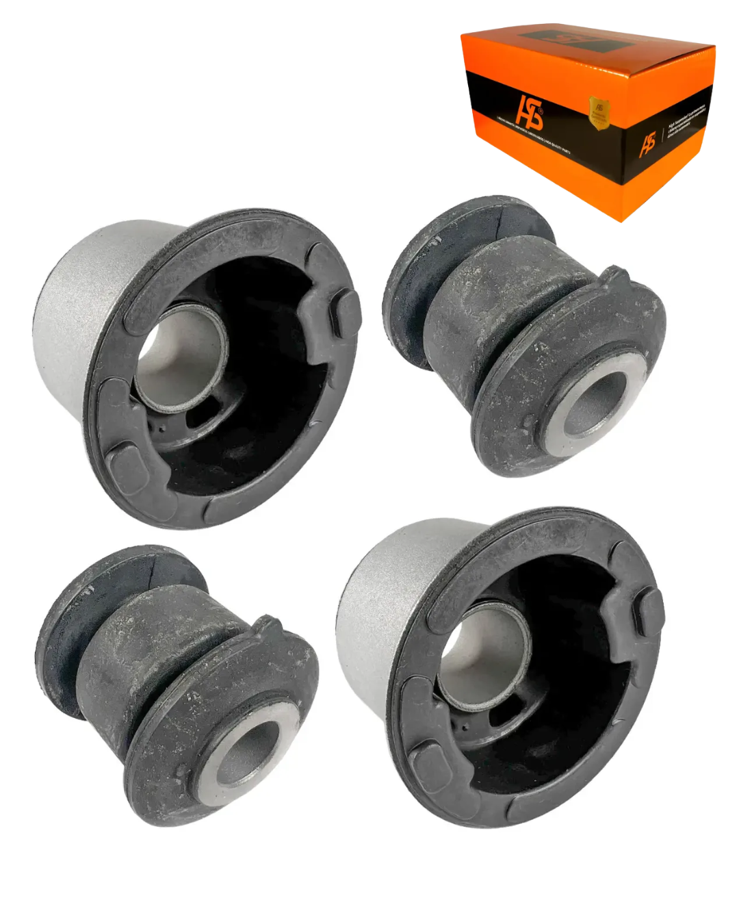 Kit 4 Bujes Bandeja Delantera Mazda 3 2013-2019 – HighSuspension