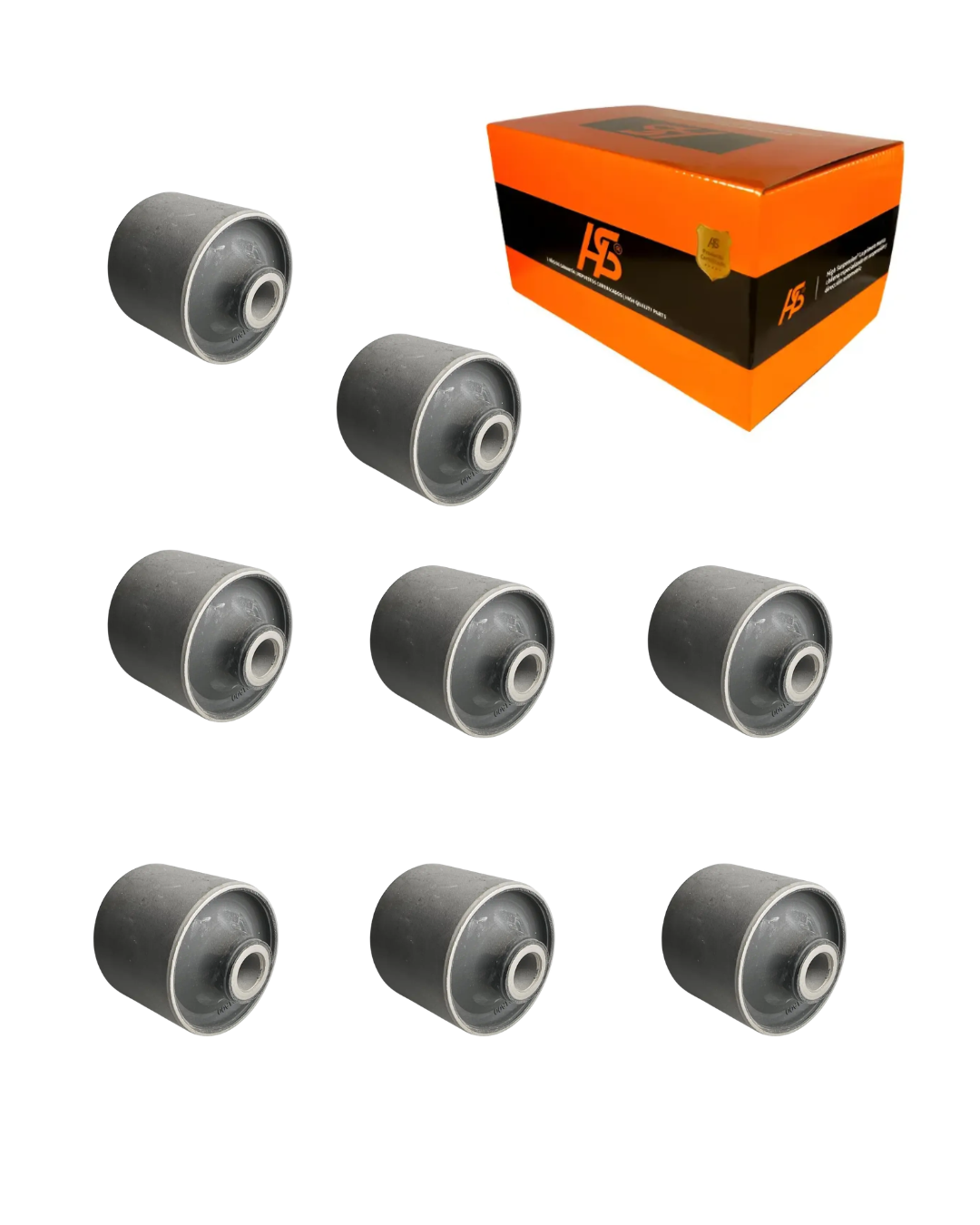 Kit 8 Bujes Brazo Suspensión Suzuki Kei 1998-2009 – HighSuspension